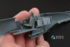 Quinta Studio QD48065 P-51D (Early) 3D-Printed & coloured Interior on decal paper (for Eduard kit) 1/48